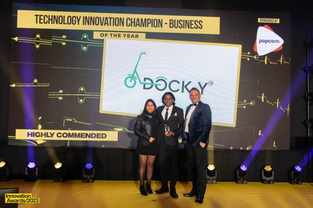 Dock-y Awarded "Business Technology Innovation Champion" at Innovation Award 2023